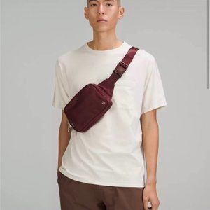 Lululemon Everywhere Belt Bag NWT Red Merlot w/Lulu Bag